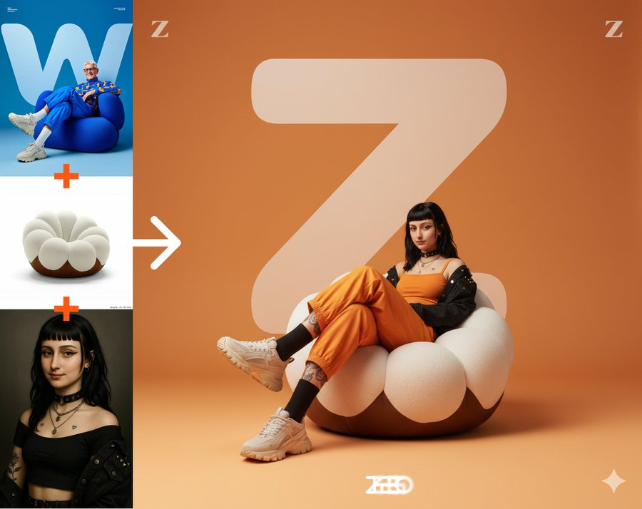 指定人物 + 设计 实景体验/效果图