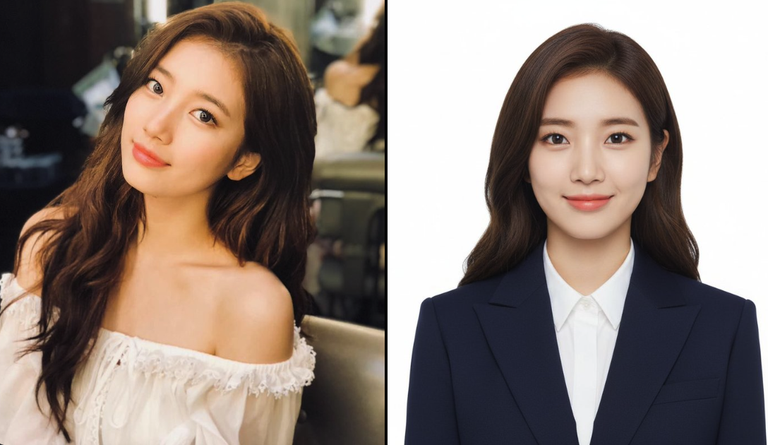 白底证件照提示词