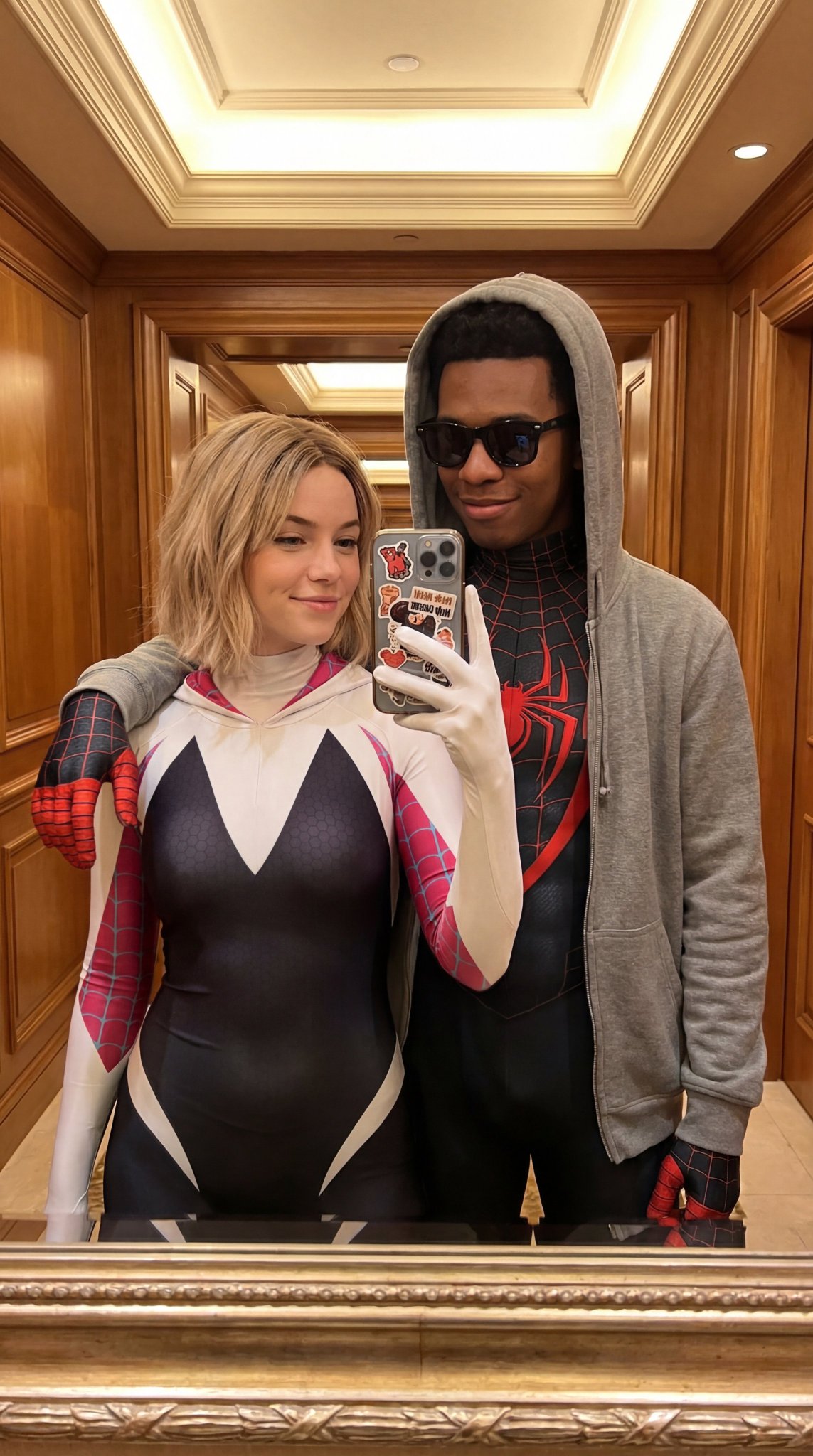 Miles Morales & Gwen Stacy